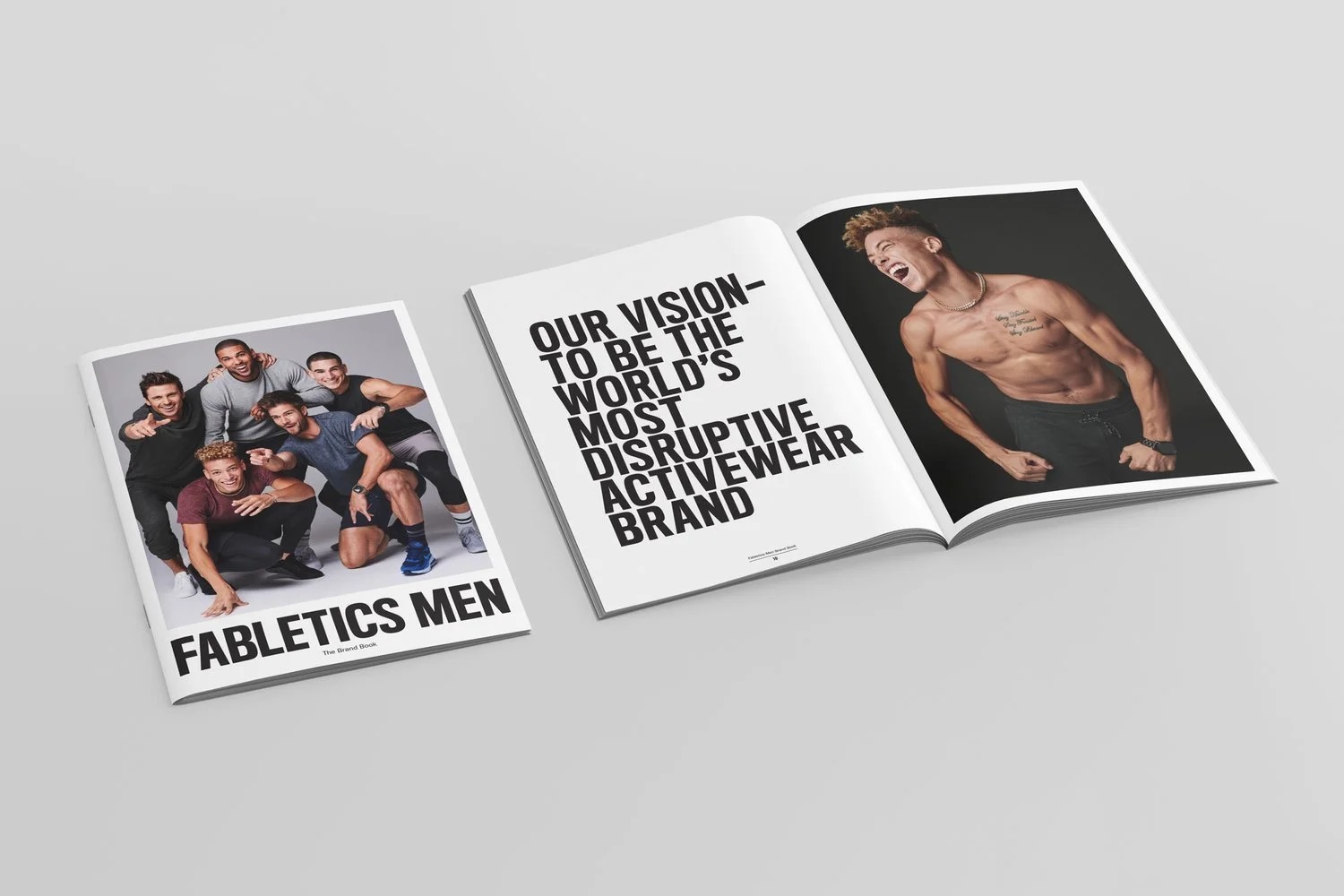 Fabletics Men brand book