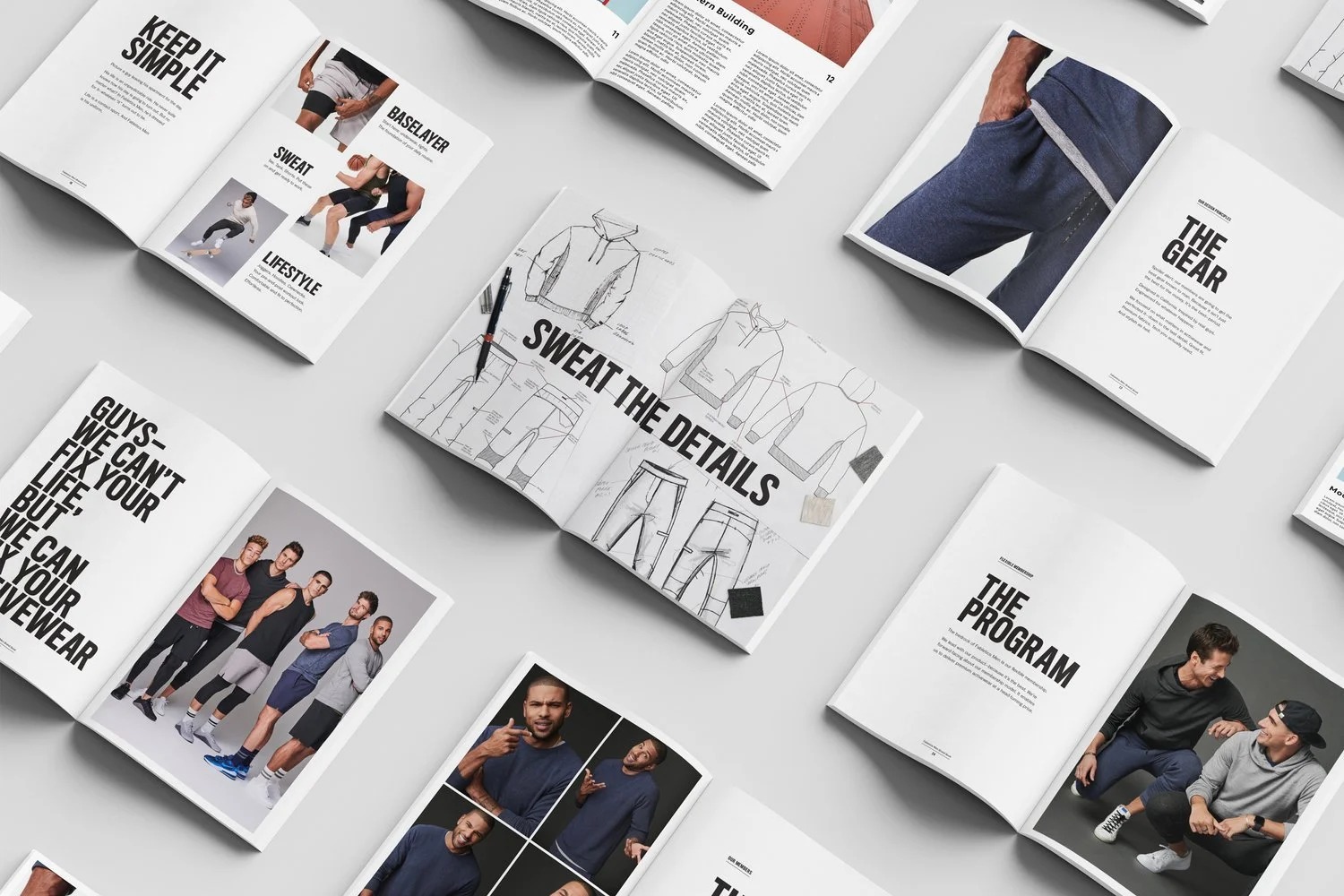 Fabletics Men brand book