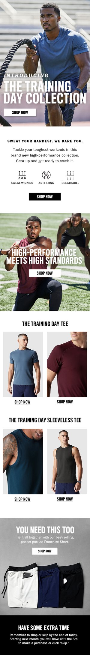 Fabletics Men VIP Training Day