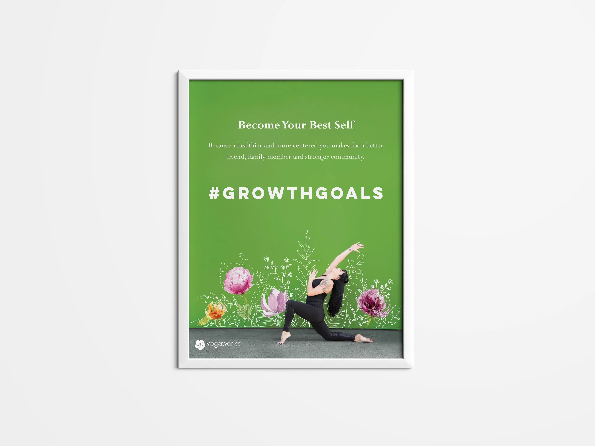 YogaWorks 30 Years Strong trifold