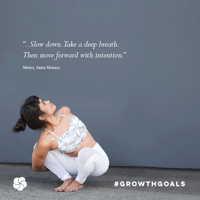 YogaWorks GrowthGoals social