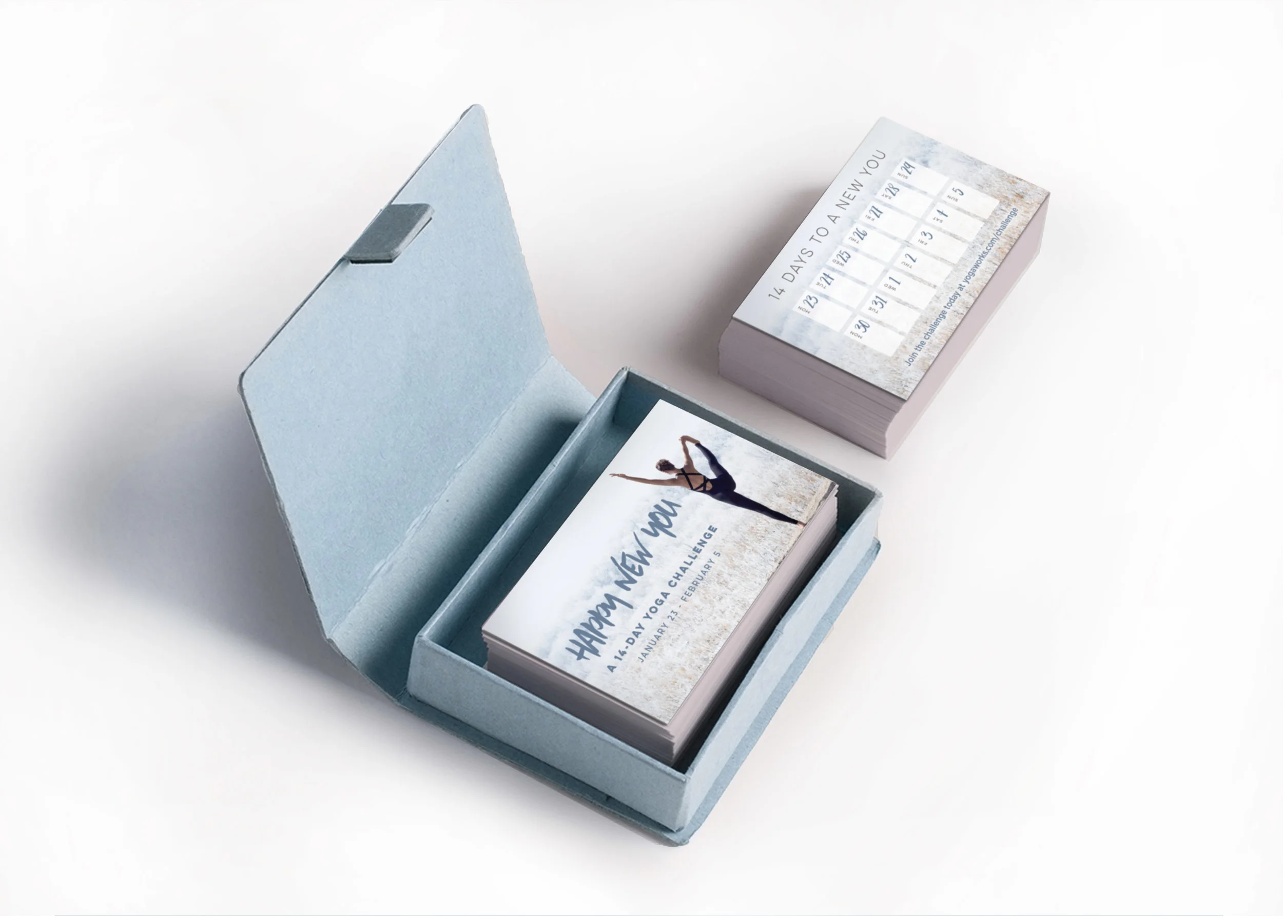 YogaWorks Happy New You cards